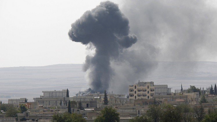 اشتداد حدة المعارك على تخوم مدينة عين العرب السورية 
