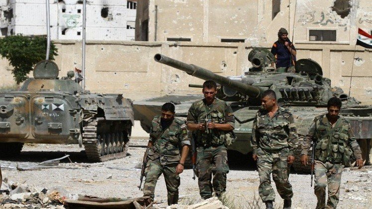  الجيش السوري يستعيد مناطق عدة في ريف دمشق