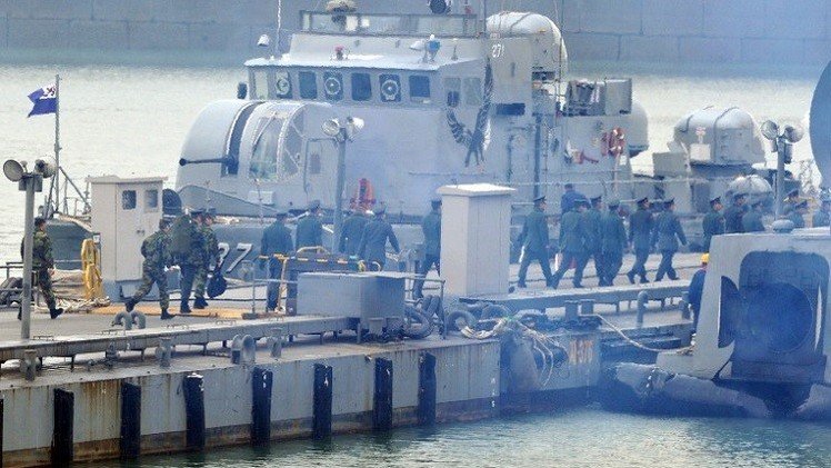 تبادل إطلاق النار على الحدود بين الكوريتين 