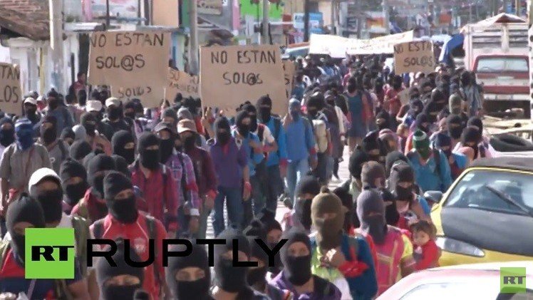 بالفيديو من المكسيك.. مسيرة لحركة