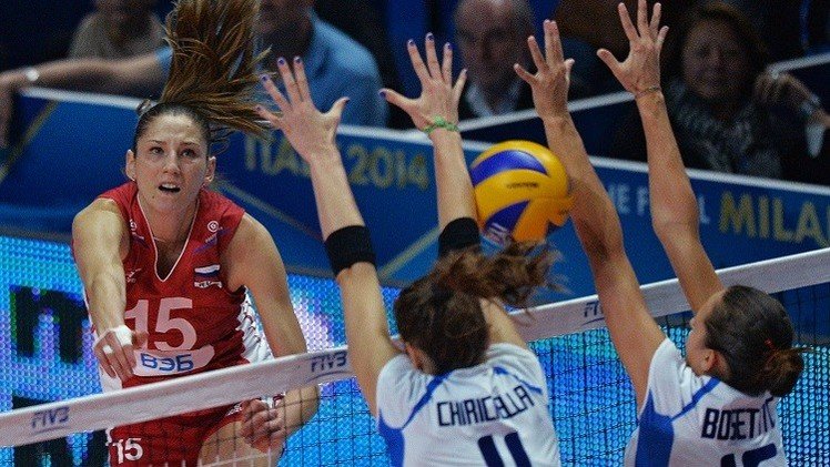 إيطاليا تجرد روسيا من لقب بطلة العالم للكرة الطائرة للسيدات