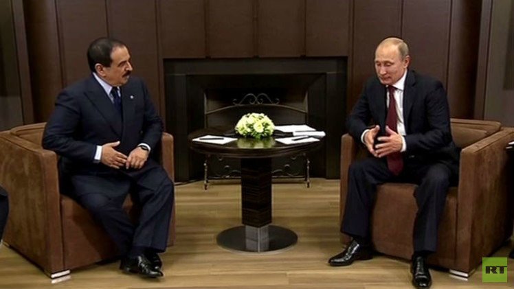 بوتين يلتقي آل خليفة في سوتشي