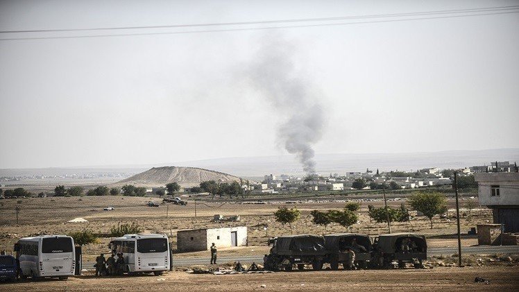 الجيش التركي يرد على قذائف جاءت من كوباني