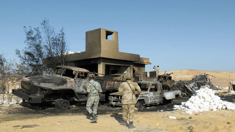مقتل 6 جنود مصريين بهجوم غرب العريش