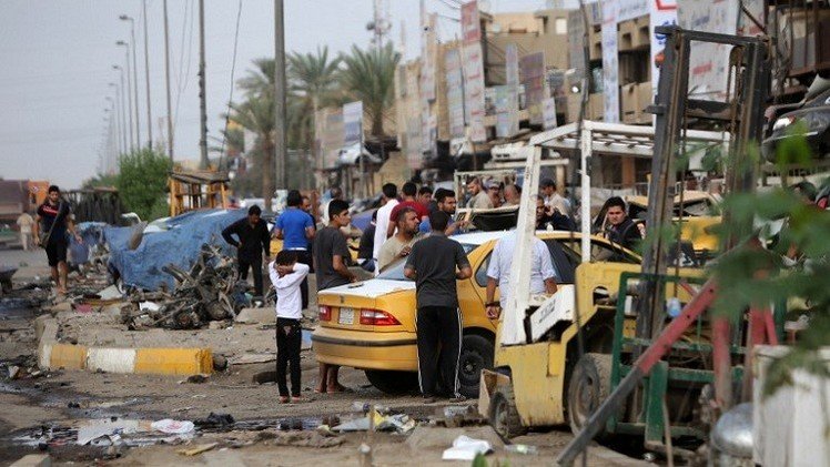 سلسلة تفجيرات تستهدف مطاعم في بغداد وتوقع عشرات الضحايا