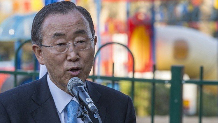 بان كي مون يحذر من الاعتماد فقط على الحل العسكري ضد "داعش" في سوريا