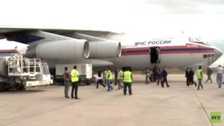 مساعدات روسية تصل إلى العراق