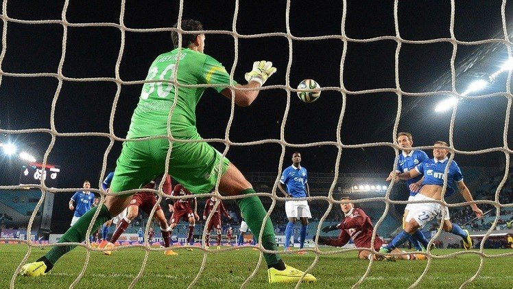 دينامو موسكو يسقط أمام روبين في عقر داره