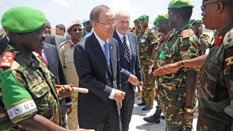 بان كي مون يؤكد دعمه للصومال في مكافحة "الشباب"