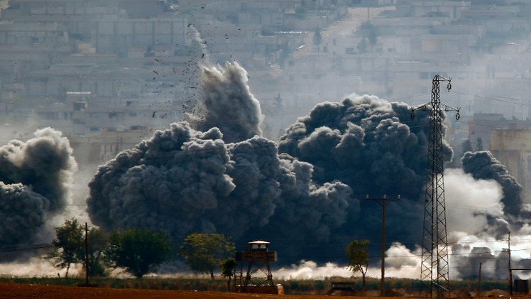  التحالف يواصل غاراته ضد " الدولة" في سوريا والعراق