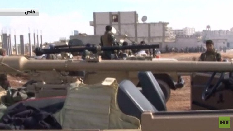 قناة RT تنفرد بصور حصرية لقوات البيشمركة داخل مدينة عين العرب  