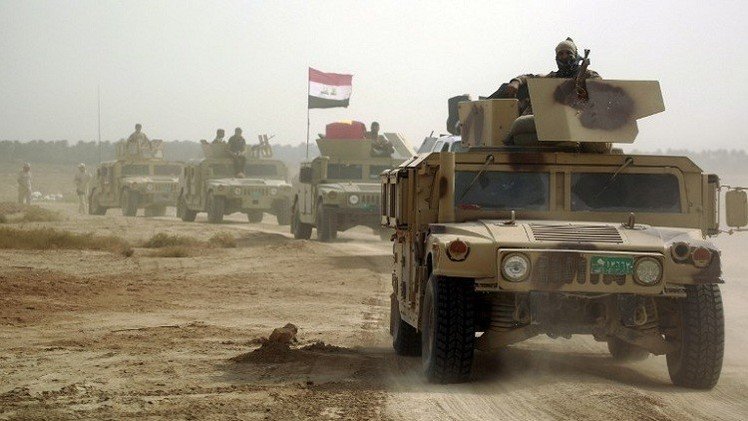 القوات العراقية تستعد لاقتحام مناطق تحت سيطرة 
