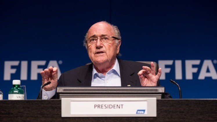 احتجاجات ضد بلاتر في زيوريخ