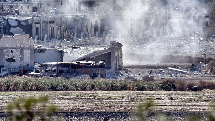 تقدم الأكراد في غرب عين العرب