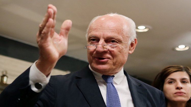 مبادرة دي ميستورا بشأن تجميد القتال في حلب مقدمة لتعميم وقف إطلاق نار