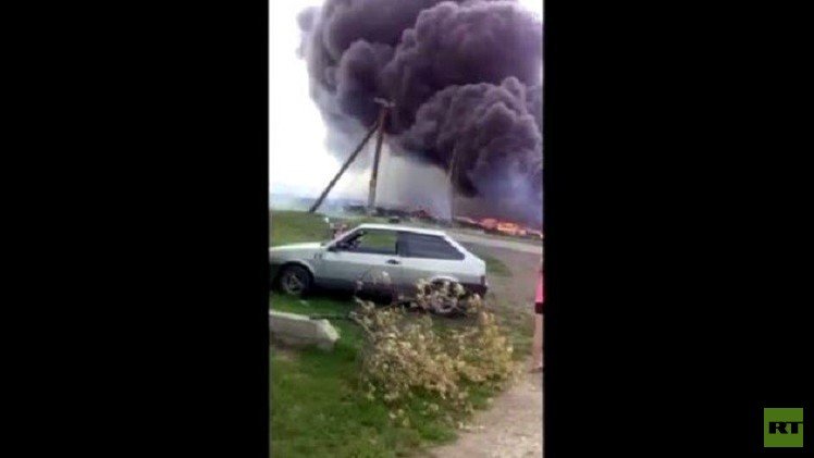 بالفيديو.. اللحظات الأولى بعد سقوط الطائرة الماليزية جنوب شرق أوكرانيا