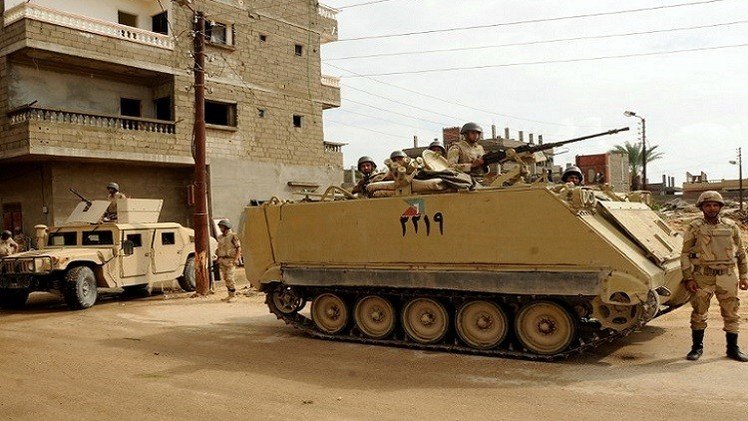 الجيش المصري: مقتل 7 مسلحين واعتقال 67 شمال سيناء