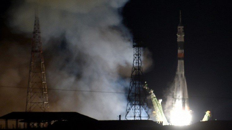 بالفيديو.. انطلاق صاروخ سويوز الروسي إلى الفضاء