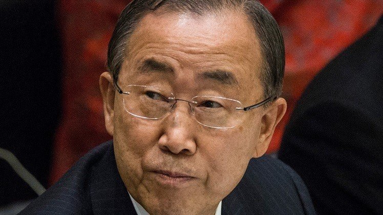 بان كي مون يدعو إلى إنهاء احتلال الأراضي الفلسطينية ورفع الحصار عن غزة