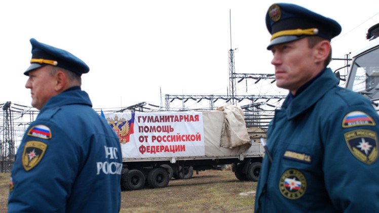 روسيا تجهز قافلة مساعدات جديدة إلى شرق أوكرانيا