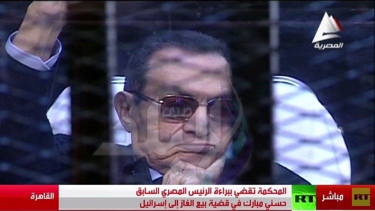 قتيلان و13 جريحا حصيلة الاحتجاجات على براءة مبارك