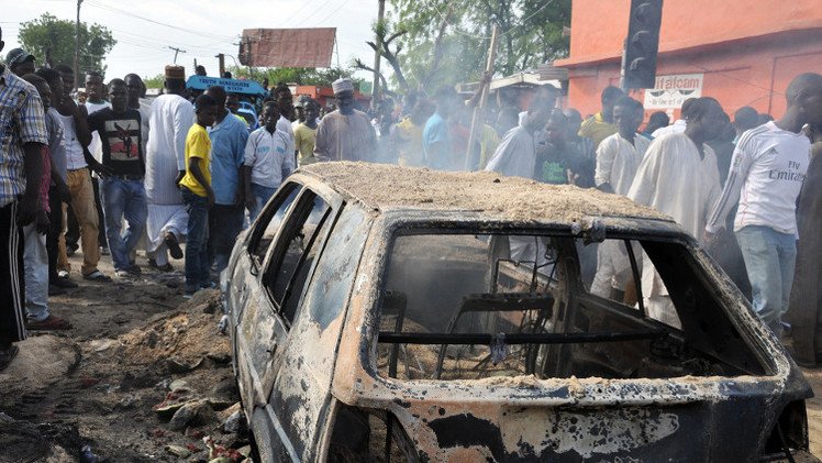 مقتل 10 أشخاص بهجوم انتحاري مزدوج في نيجيريا