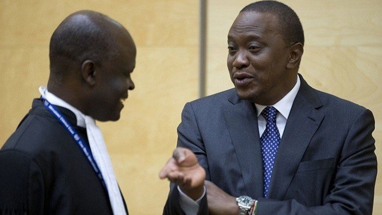 "الجنائية الدولية" تسقط تهم ارتكاب جرائم ضد الانسانية عن الرئيس الكيني