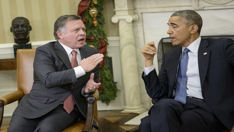 العاهل الأردني وأوباما يبحثان أزمات الشرق الأوسط