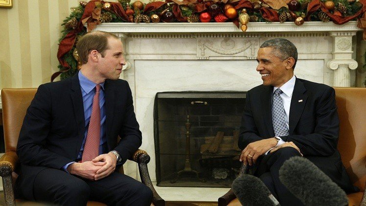 في سابقة من نوعها.. الأمير وليام في ضيافة أوباما 