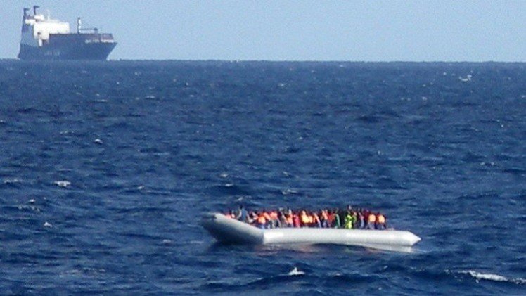 البحرية الإيطالية تنقذ أكثر من ألف مهاجر غير شرعي في يوم واحد