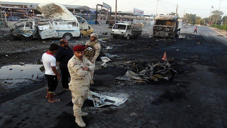 مقتل جندي وإصابة أربعة حصيلة تفجيرين ببغداد