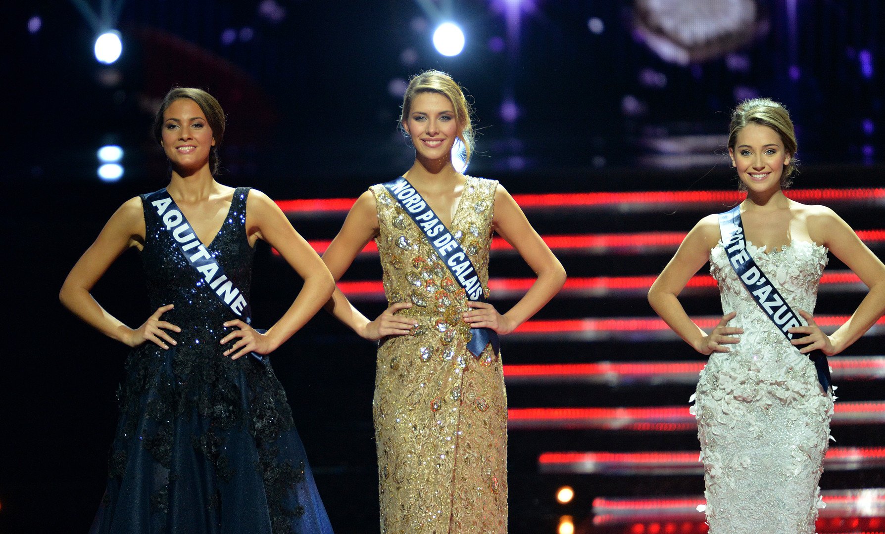 الثلاثي الذهبي المتبقي في نهاية المسابقة