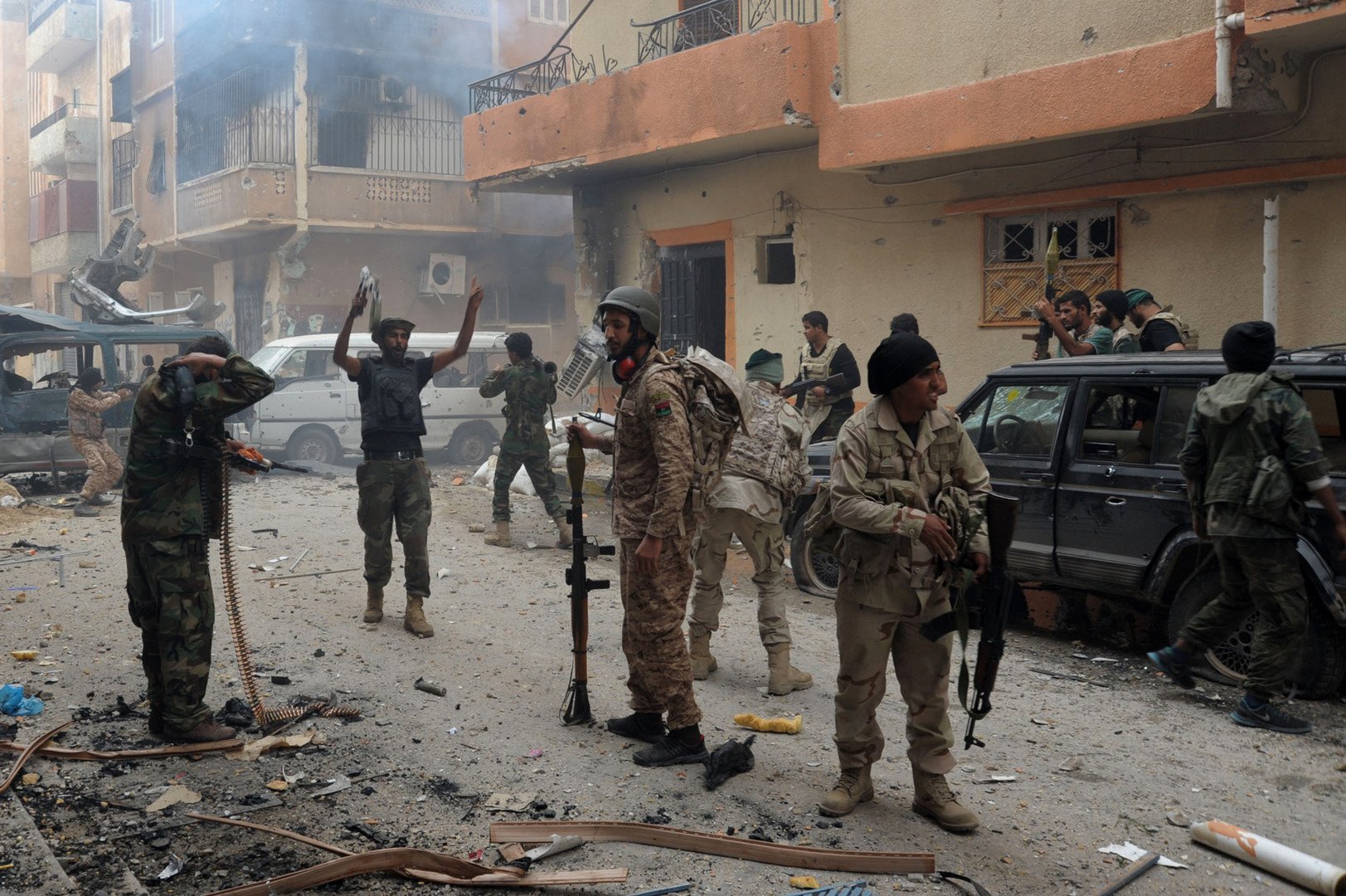 الأمم المتحدة: مقتل مئات المدنيين في ليبيا وتشريد أكثر من 200 ألف 
