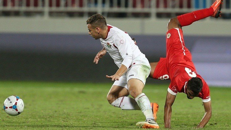 الأحمر البحريني يهزم نشامى الأردن وديا