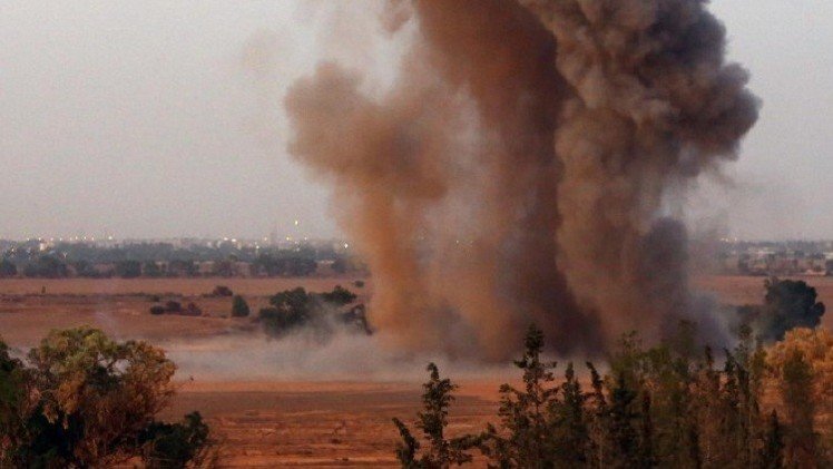 ليبيا.. استمرار الغارات الجوية على مصراتة