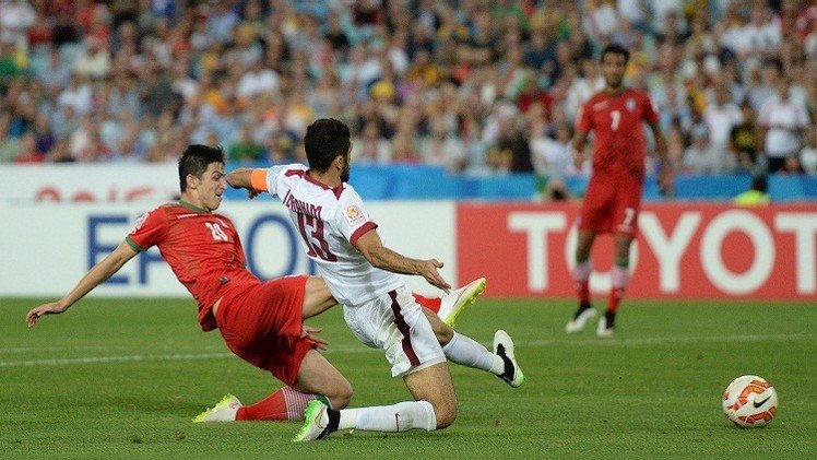 بالفيديو .. العنابي القطري يسقط أمام إيران ويودع كأس آسيا