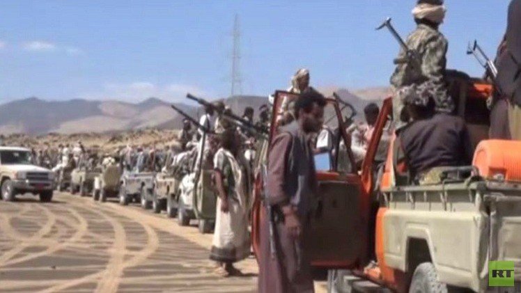مسلحون تابعون لجماعة الحوثي
