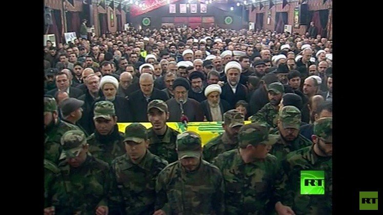 حزب الله يشيع جهاد مغنية.. وتأهب على حدود لبنان الجنوبية