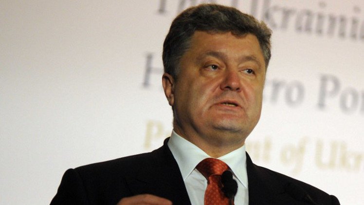 بوروشينكو: لا يمكن حل الأزمة الأوكرانية بالقوة