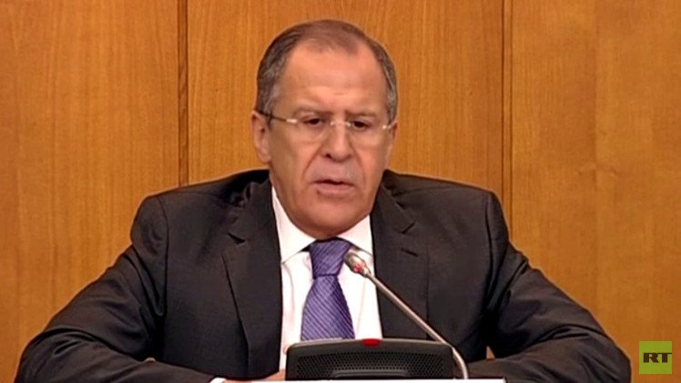 لافروف يطالب بوقف إطلاق النار في دونباس وينتقد عـدوانية واشـنطن