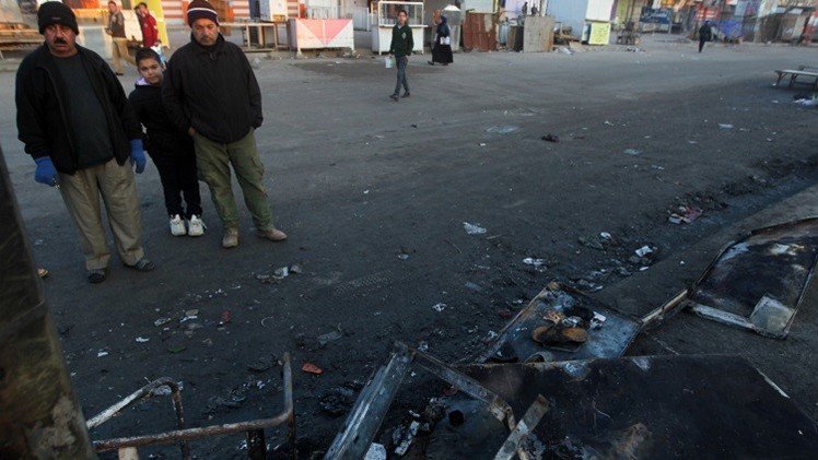 مقتل 8 أشخاص بتفجيرين في بغداد