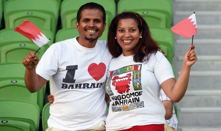 حضور جماهيري متواضع للبحرين في المباراة ضد إيران في كأس آسيا