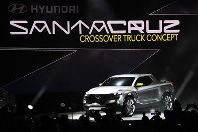 سيارة نصف كابين من هونداي باسم "سانتاكروز"