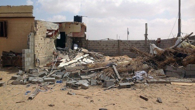 مقتل وإصابة 6 أشخاص بسقوط قذيفة شمال سيناء 