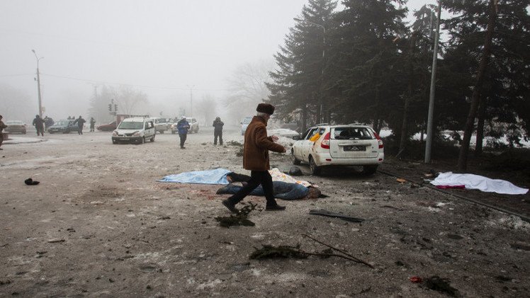 عشرات القتلى والجرحى مع استمرار القصف الشديد على دونيتسك