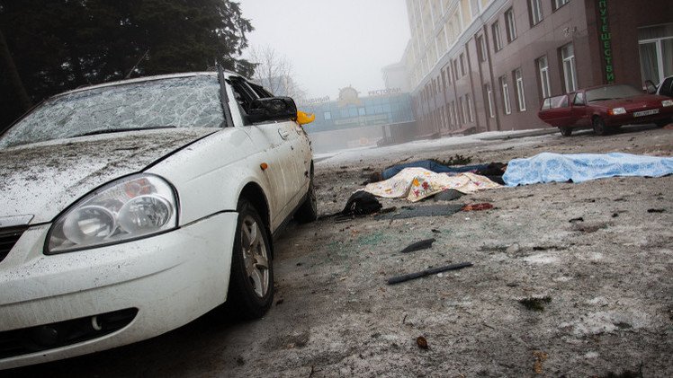 سقوط أكثر من 20 بين قتيل وجريح شرق أوكرانيا