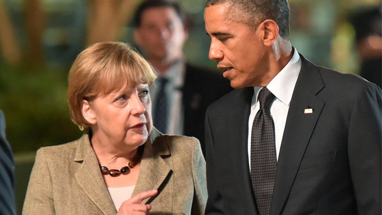 ميركل الى ما وراء المحيط