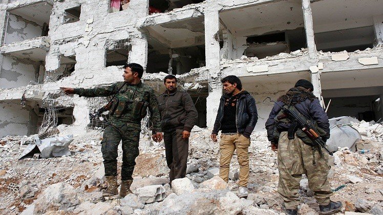 المقاتلون الأكراد يحررون عشرات القرى والبلدات في محيط عين العرب