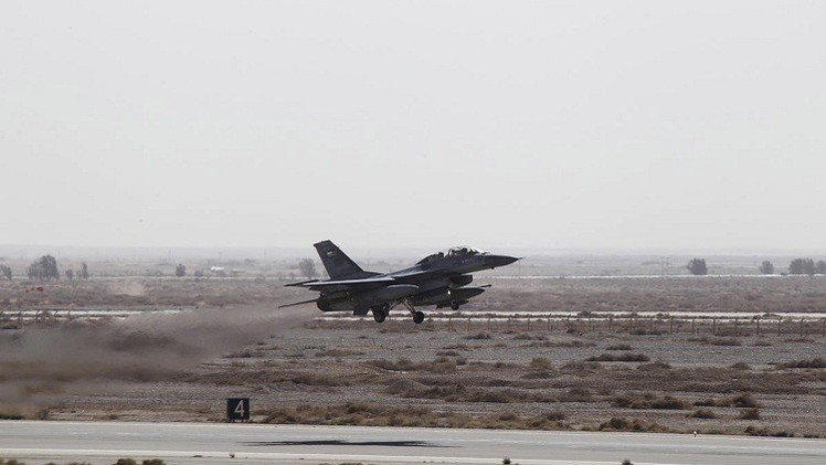 الطائرات الأردنية تنفذ غارات جديدة ضد أهداف 