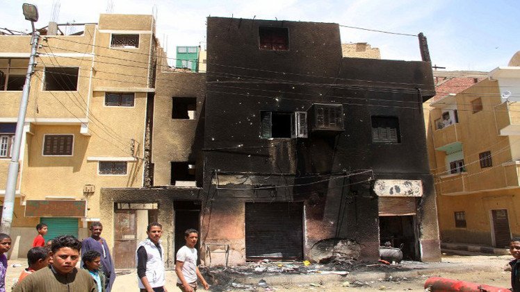 مصرع شخص وإصابة 4 في انفجار قنبلة في مصر